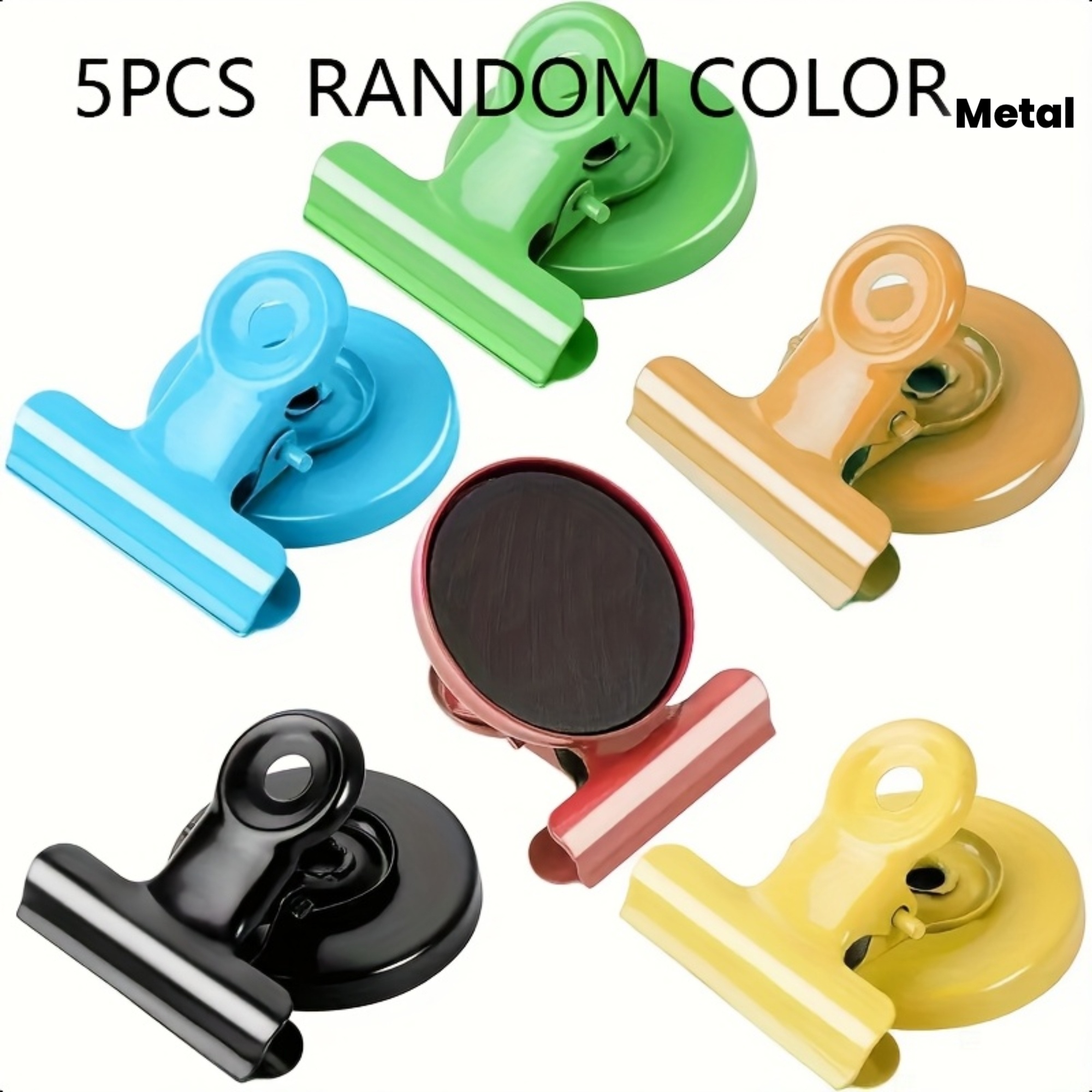 5 random colored magnetic clips suitable for whiteboards and refrigerators heart shaped plastic magnets for organizing and decorating kitchens and offices magnetic clips for documents and receipts colorful fridge magnets metal magnetic clips