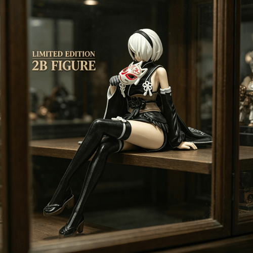 geisha anime figure cyberpunk kimono statue game collectible series perfect gift for