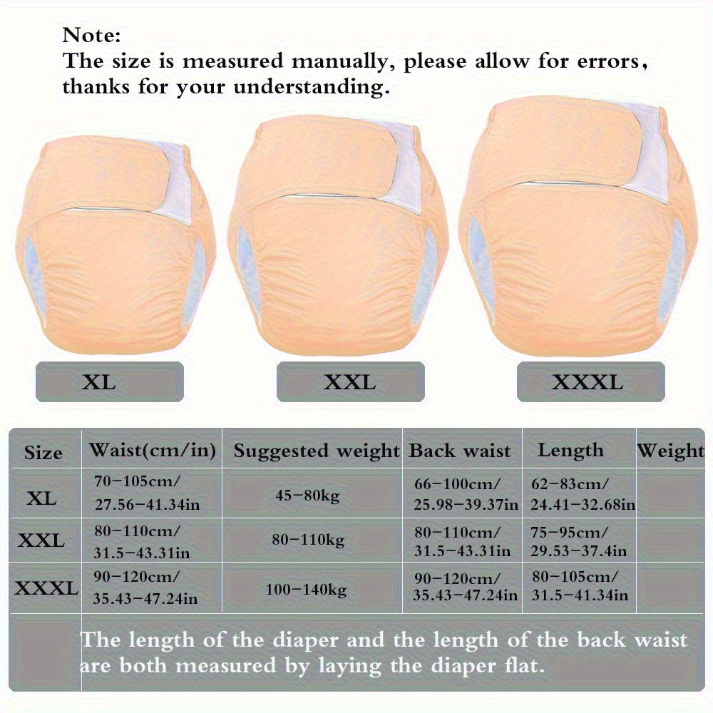 2pcs light beige friendly suede cloth lining adult cloth diaper 1pc 27x40cm wet bag   absorbent reusable diaper nappy   comfortable soft cloth diaper details 3