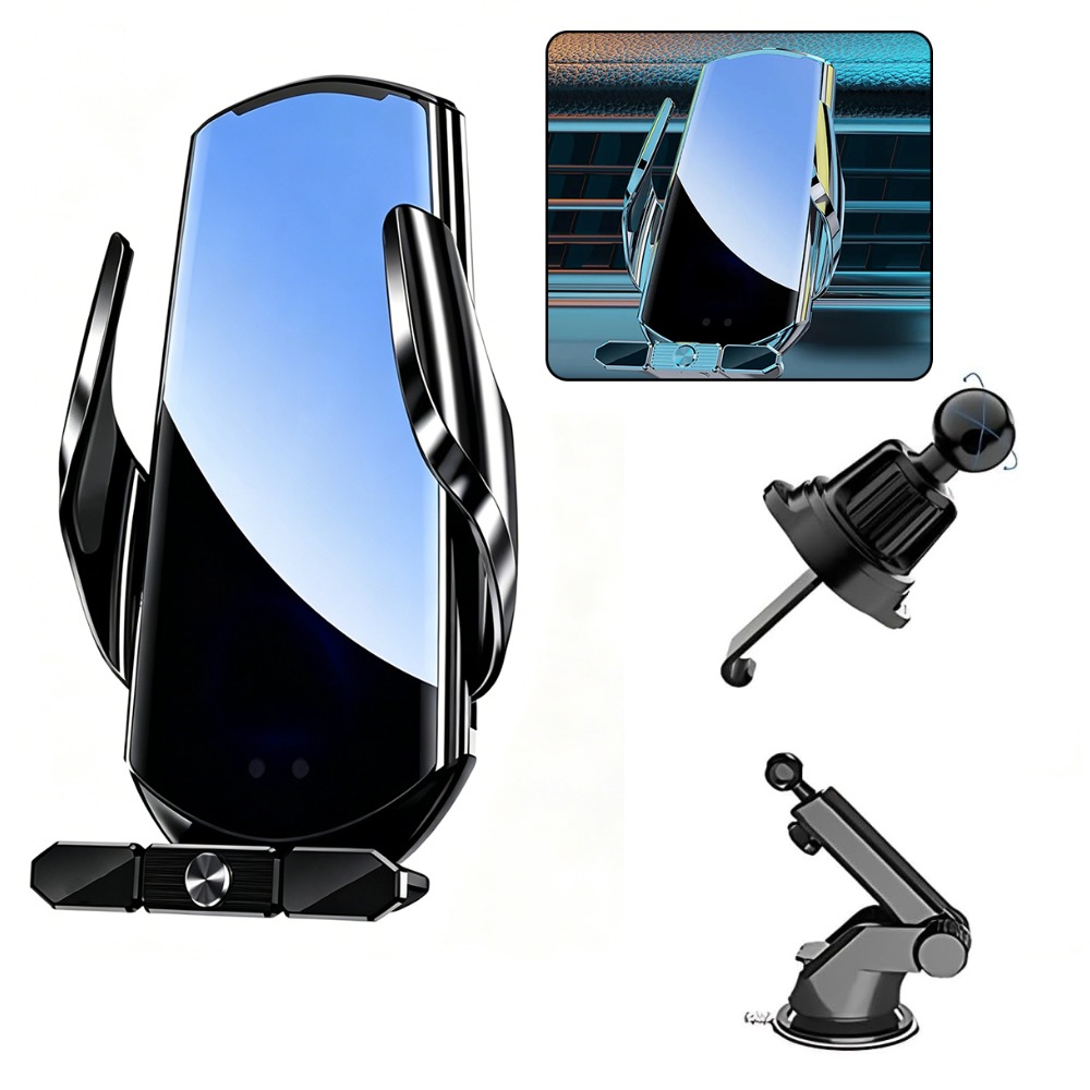 Car Phone Holder, Clamping Air Vent Cellphone Holder, For Most Phone