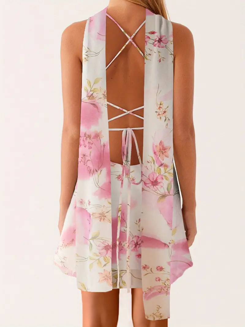 womens a line mini dress sleeveless backless cami dress - Temu womens a line mini dress sleeveless backless cami dress - Temu