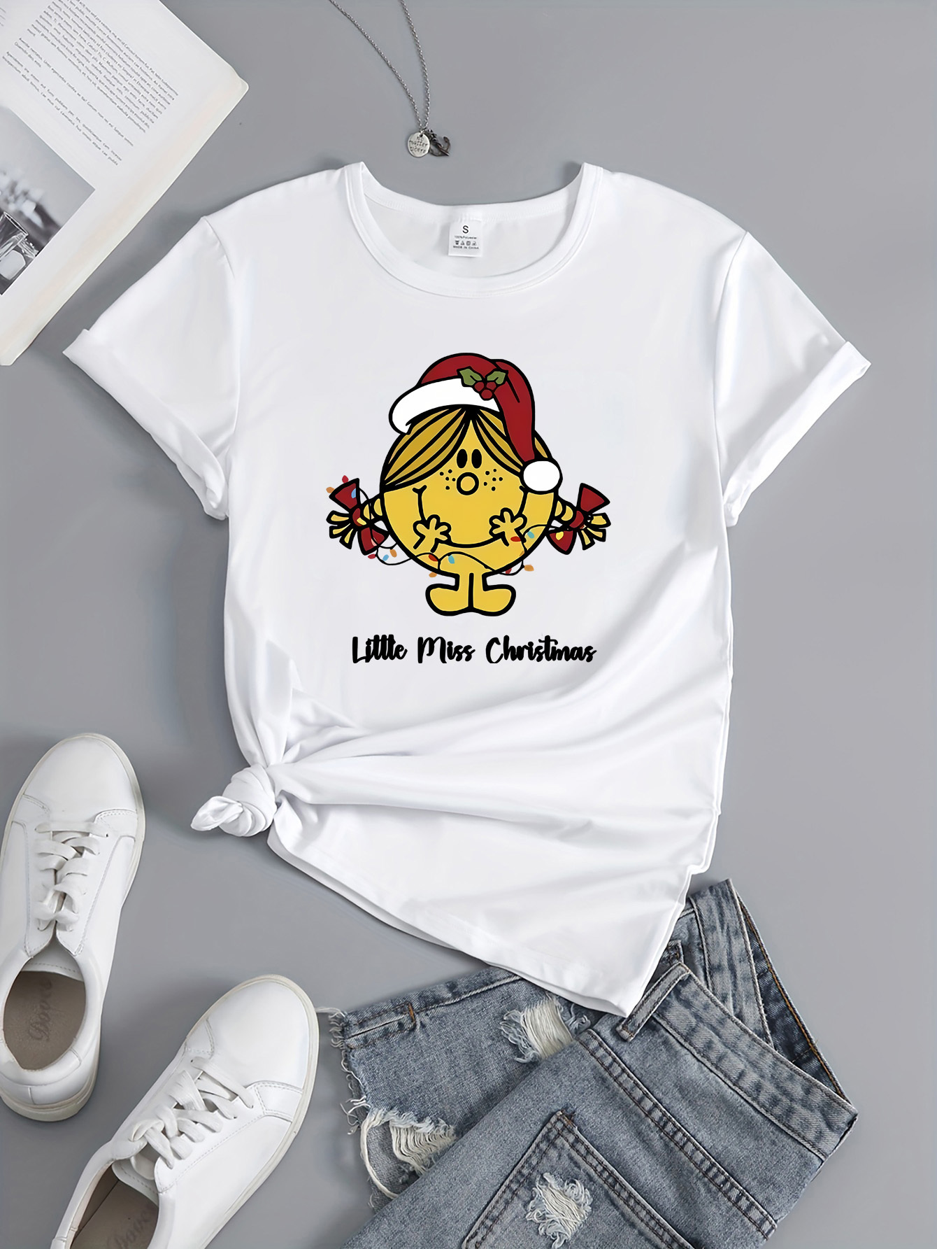 a relaxed and suitable   christmas patterned printed t shirt soft breathable comfortable short sleeved summer casual sports top multifunctional and breathable easy to care for and quick drying   outdoor activities and everyday wear
