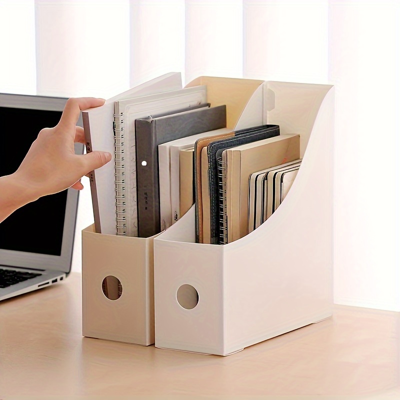 

Folding Office Organizer - Plastic Storage Box For Documents, Books & Stationery