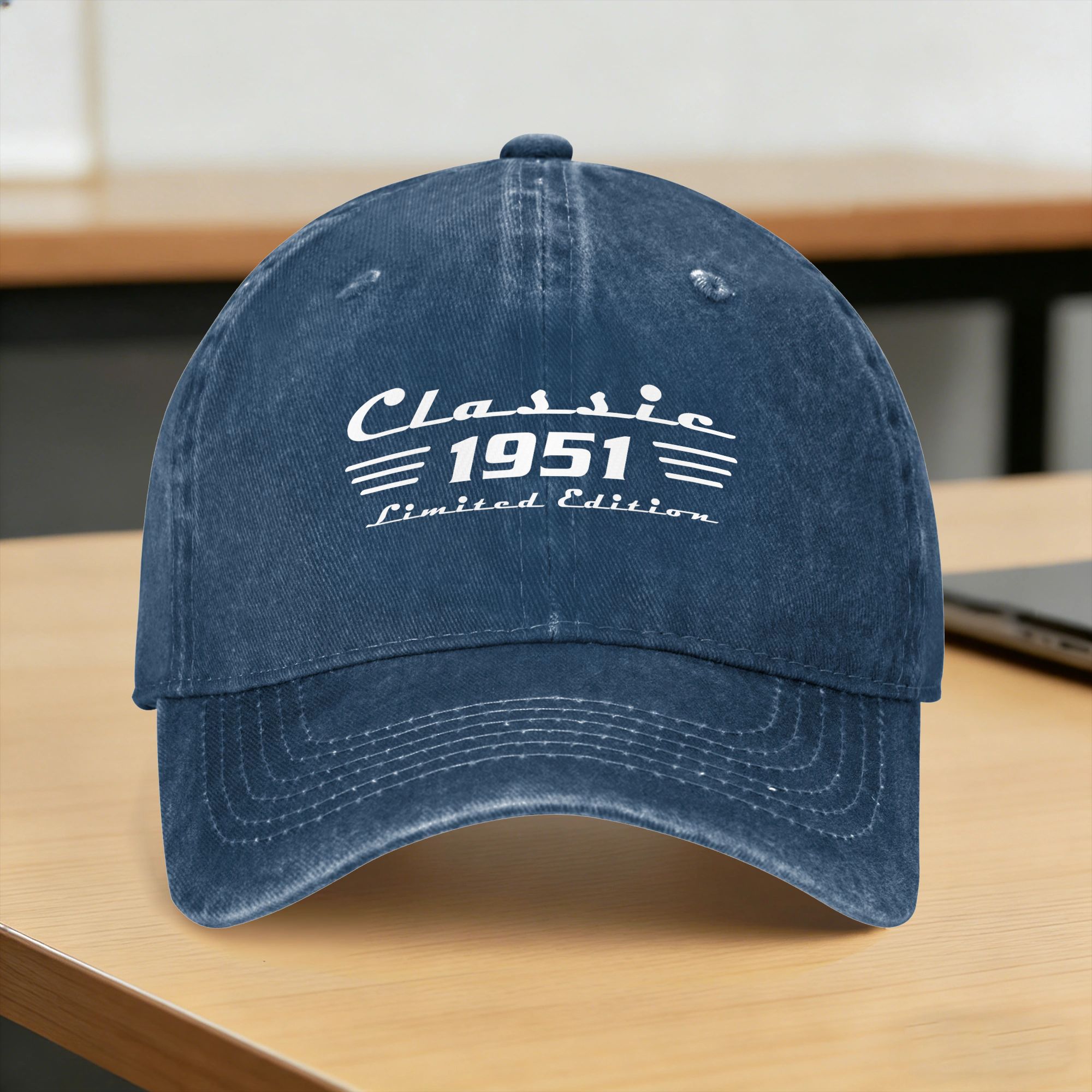 TEMU Baseball 75th Birthday Decorations Men Old 1951 75th Birthday Summer Trendy Trucker Hat Unisex