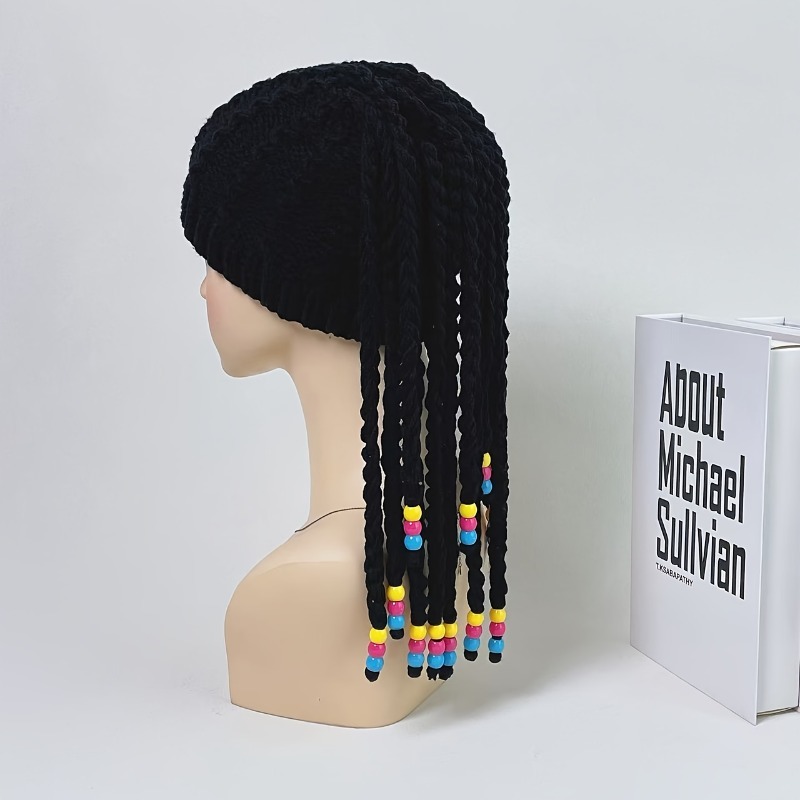 hats with braids sold on Temu United States