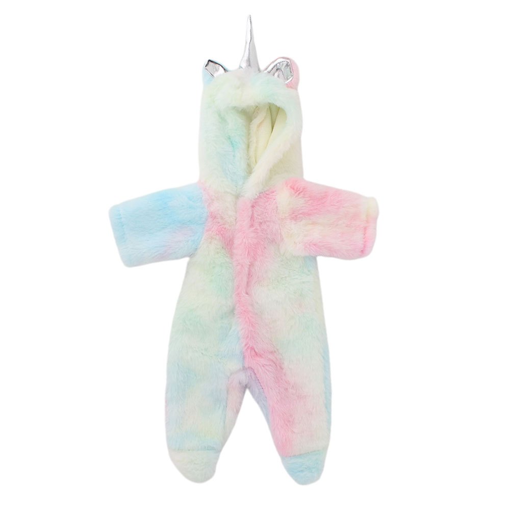 Image of New Yellow Tie-dye Plush Doll Clothes For, Doll Toy Clothes Suitable For 16-17 Inch 40-43 Cm Dolls, Cute Educational Role-playing, Clothes Are Sold