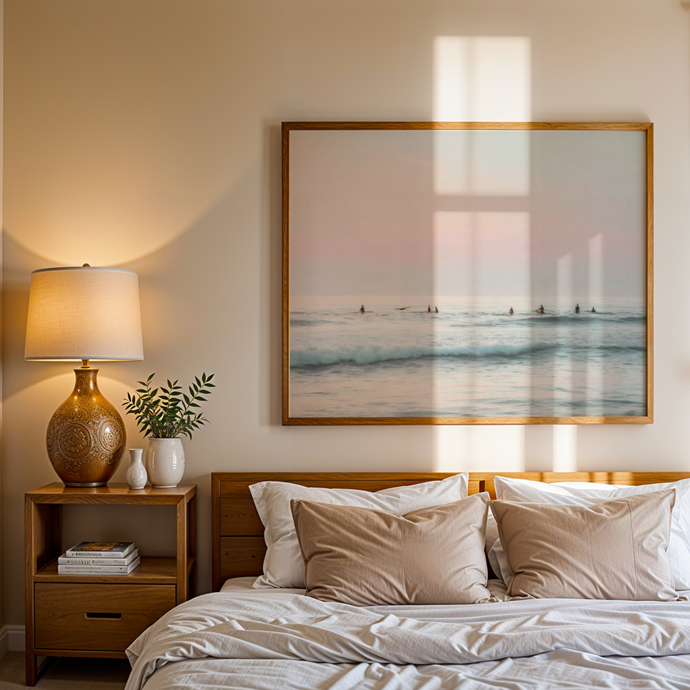 TEMU 2d Flat, 2d Flat, Posters Of At Sunset Over , Canvas Prints Of Ocean Waves, Decorating Bedrooms And Living Rooms, Available As Unframed Gifts