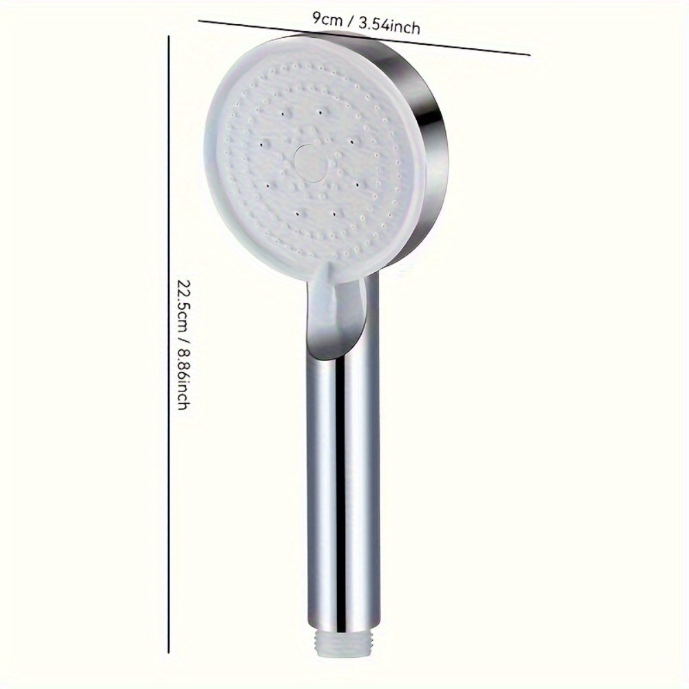 Five-Stage Multifunctional Shower Booster Head for High-Pressure Use