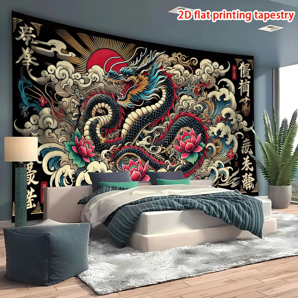 Aolong Wandbehang Wandteppich Für Wohnzimmer Und Schlafzimmer_voghion.com