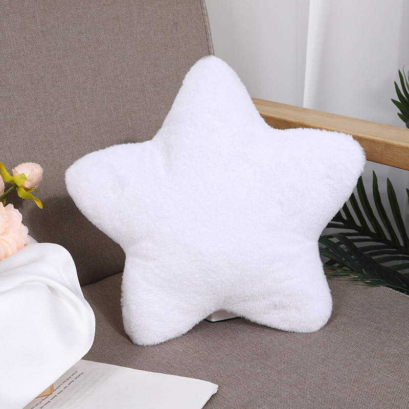 TEMU Coussin en peluche étoile multicolore, coussin étoile doux et , coussin de canapé de Ins, coussin de décoration de chevet de chambre à coucher