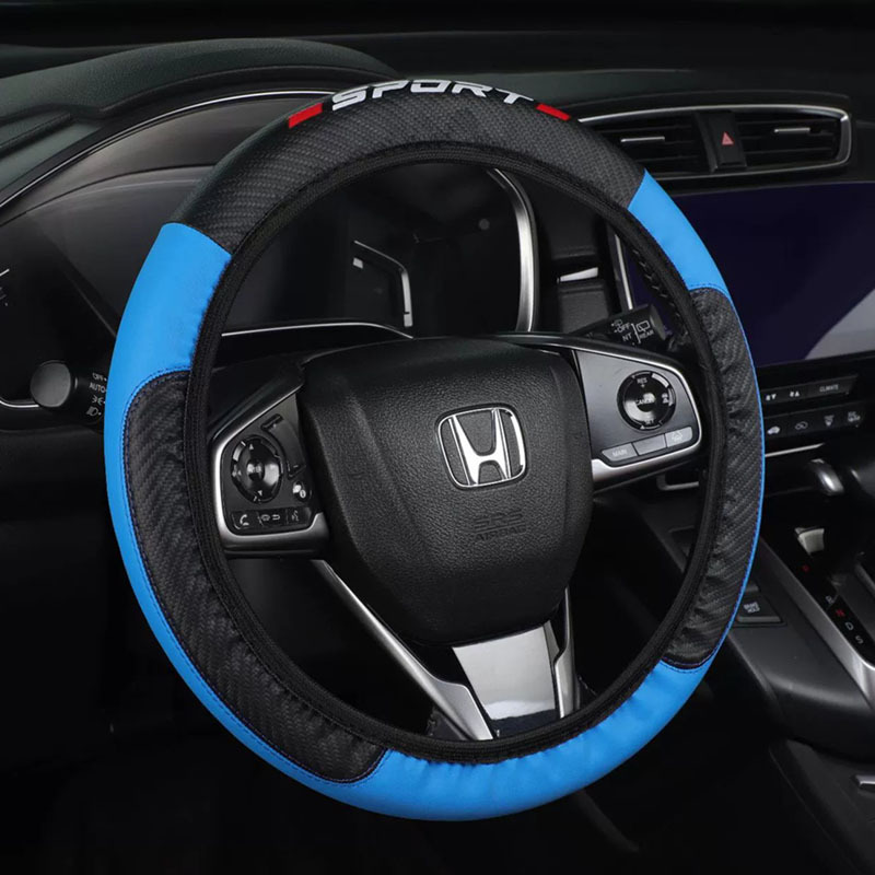 sport style elastic steering wheel cover no   black red color printed design non     for   car interior accessories modern aesthetic for daily   vehicle upgrade sporty look durable material driving   stylish drivers interior drivers   Product details 1