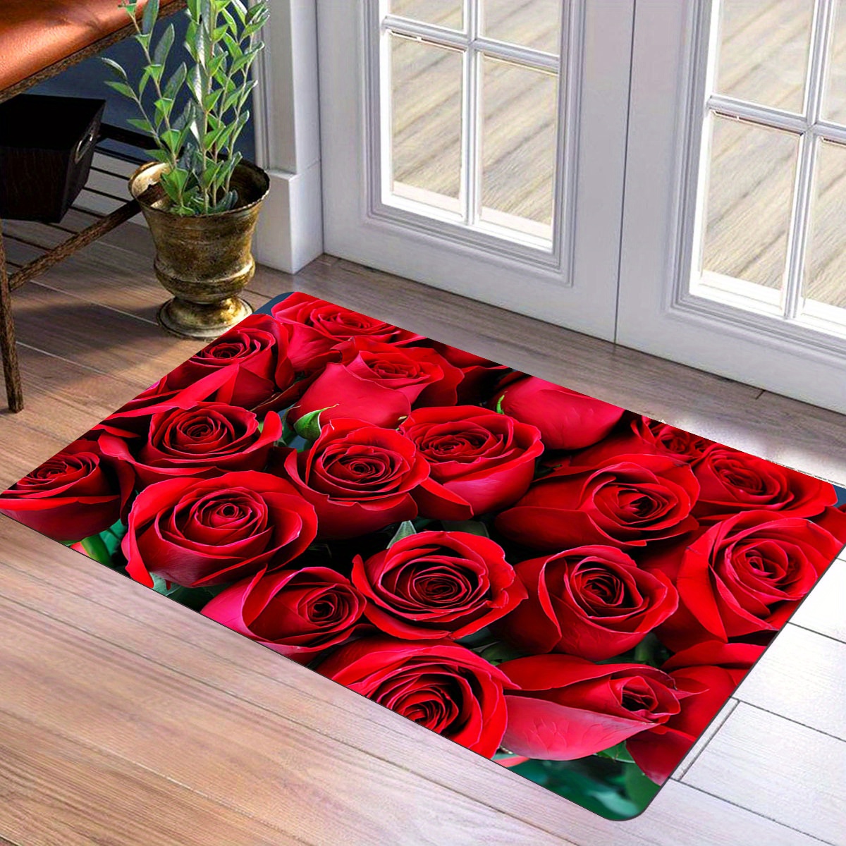 

1pc Entrance Mat - , , Area Rug For , Bedroom, - , , For Christmas, , Thanksgiving, 's Day, Graduation Decor