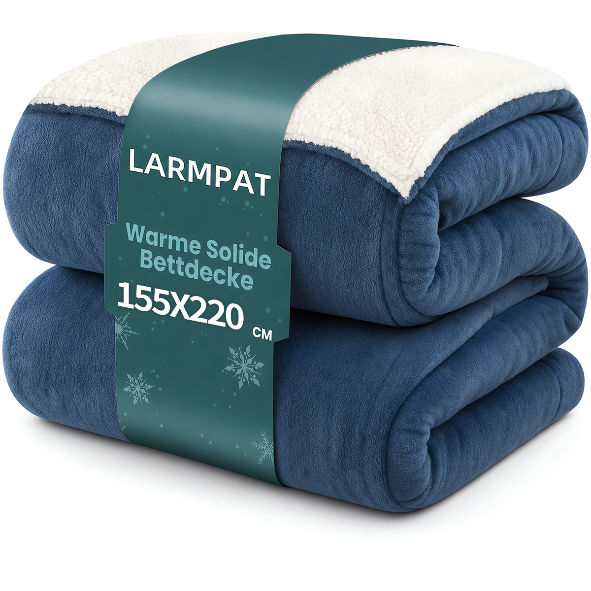 Image of Full Size Comforter, Heavy Weight Winter Comforter For - Crystal Fleece, Anti-static And Cozy, Style Bedding For King, Queen, Full, Twin