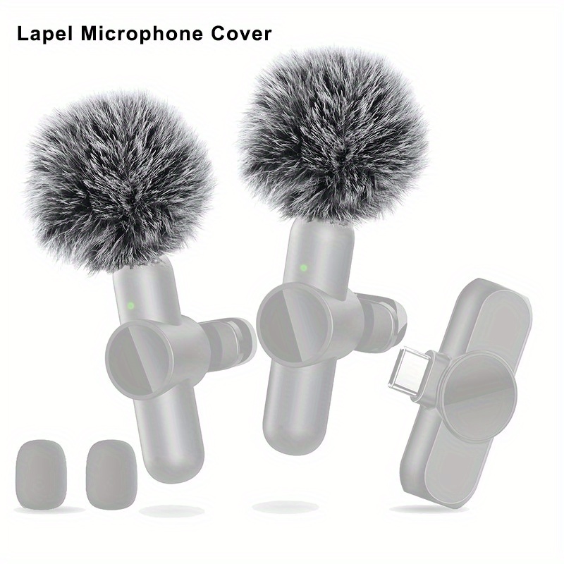 Antivento In Pelliccia Sintetica Per Microfono – Diametro 10mm, Per Lavalier/lapel