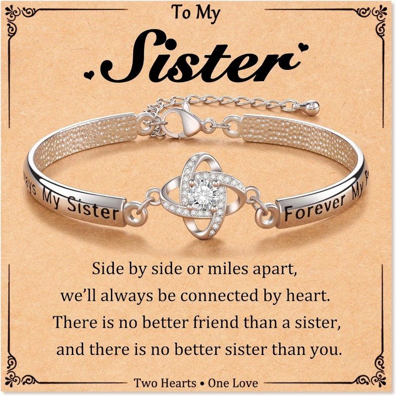 

Fashionable And Exquisite, High-end Bracelet, Suitable For My Sister And Mother, Anniversary Christmas Thanksgiving Valentine's Day Birthday Day Gift To Her