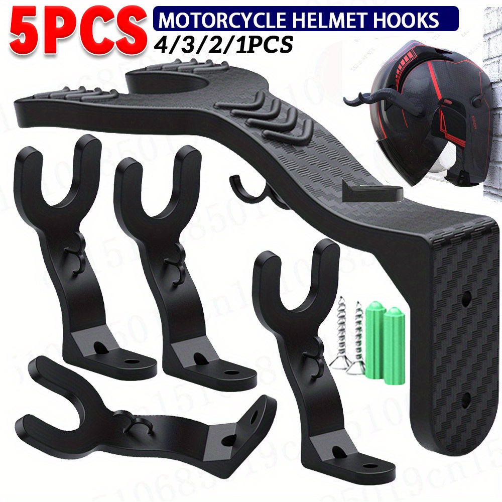 

5-1pc Motorcycle Helmet Racks Kitchen Luggage