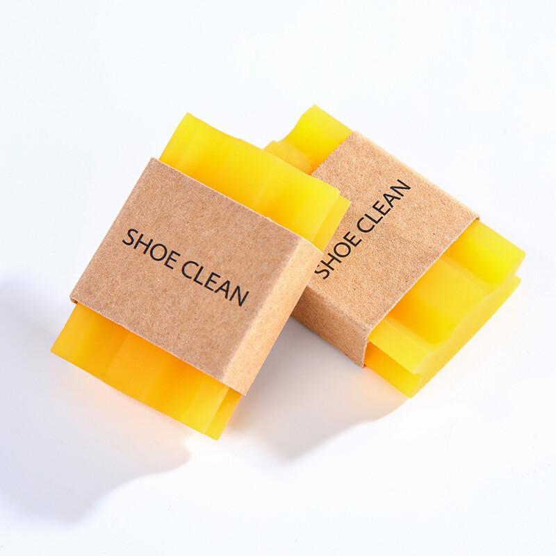 TEMU 2pcs Suede Shoe Cleaning Eraser Brushes, Portable Sneaker Stain Remover, Suitable For Suede Shoes, Canvas Shoes, Travel Shoes, Without Battery