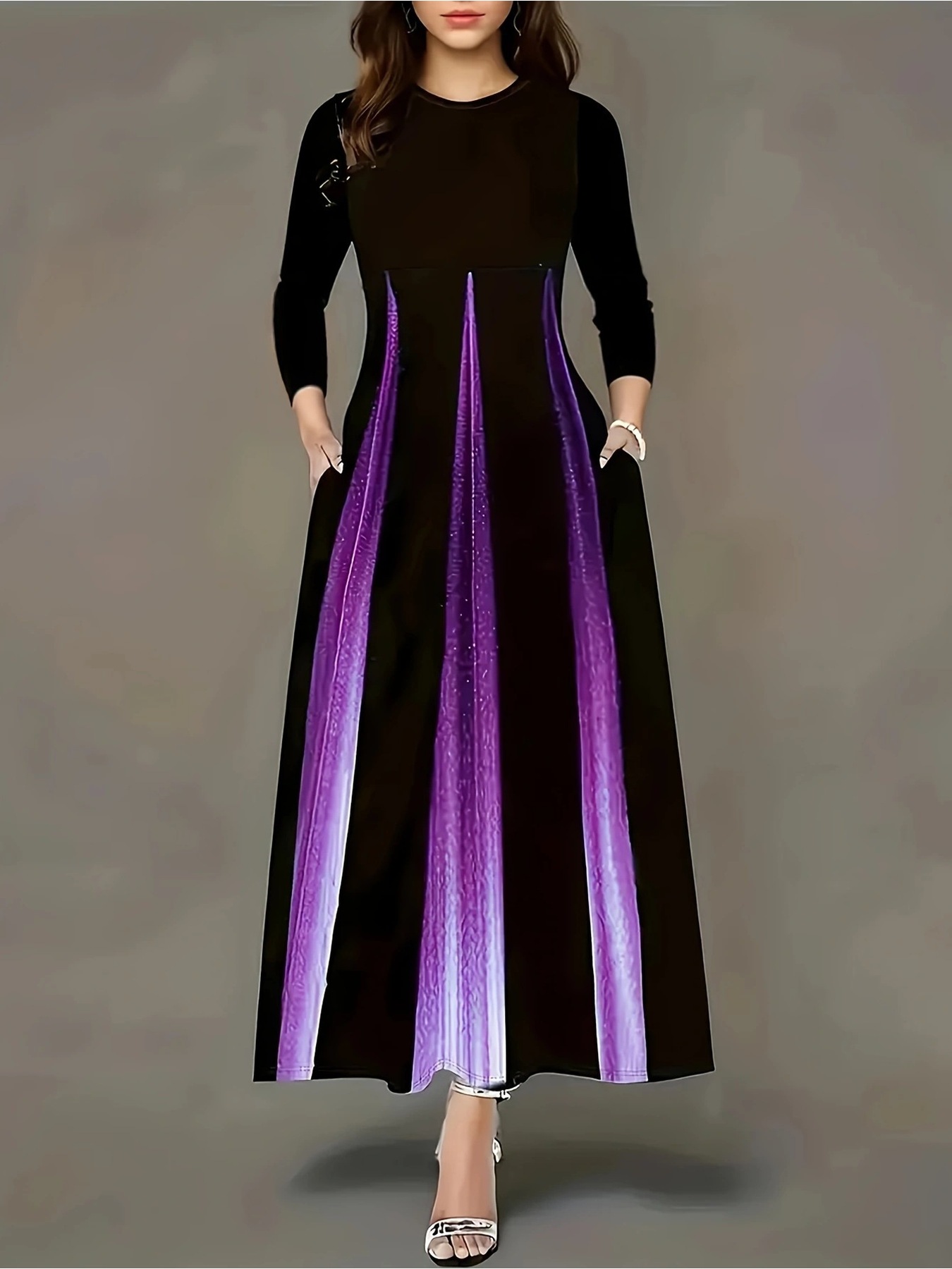 purple dresses long sold on Temu United States