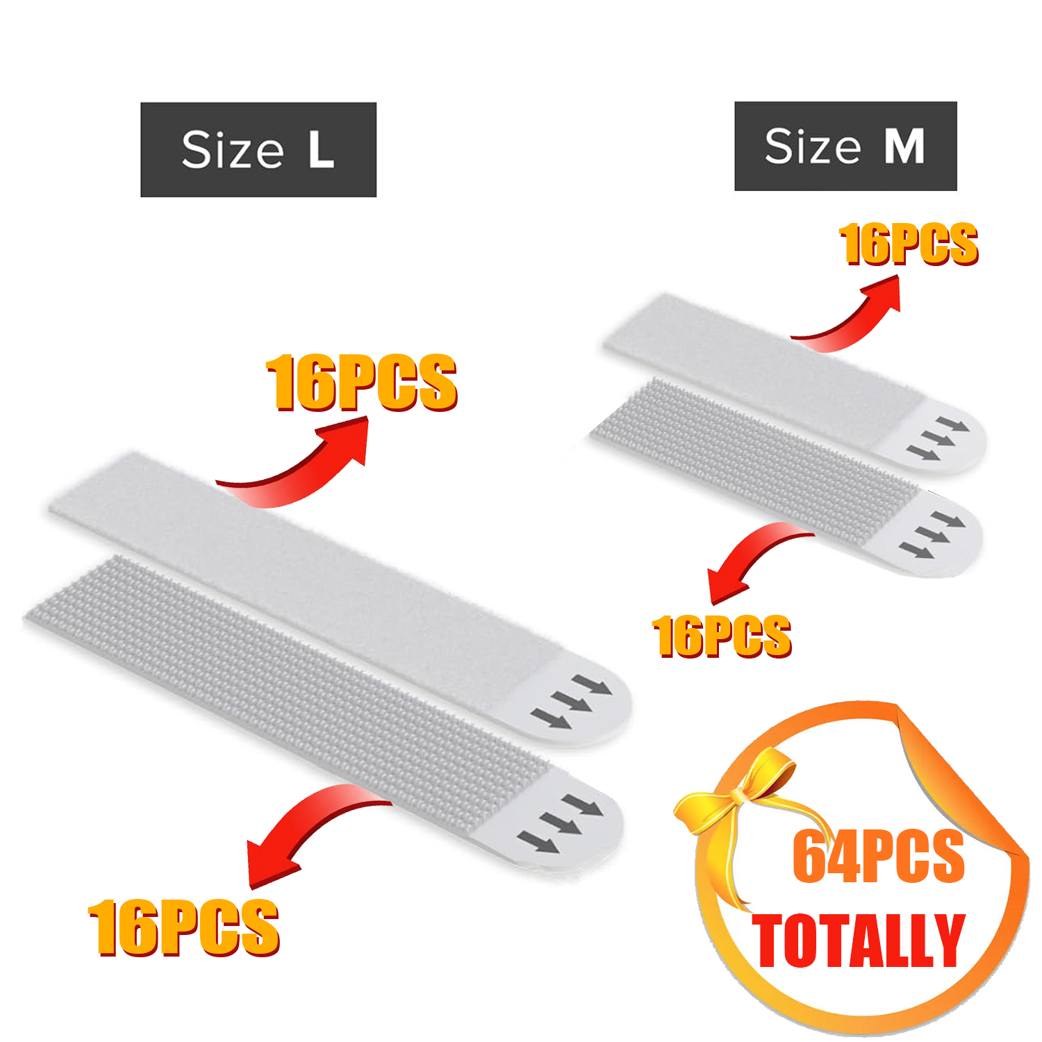 TEMU 64pcs No-drill Picture Hanging Strips - Picture Hangers - Self Adhesive Wall Hangers Without Nails - Heavy Duty Wall Hanging Strips - Walls