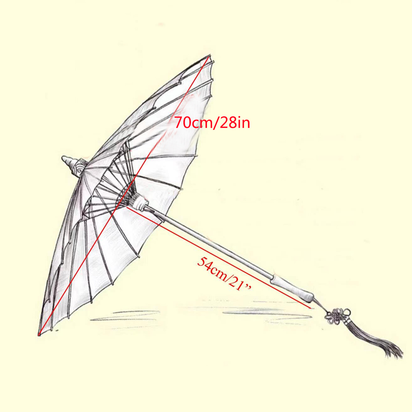 Parapluie En Papier Huilé, Parapluie En Papier Peinture à La Main Classique, Ombrelle Chinois Ombrelle Japonaise Motif Fleurs De Prunier Pour Les Fêtes De Mariage Accessoires De Danse Classique