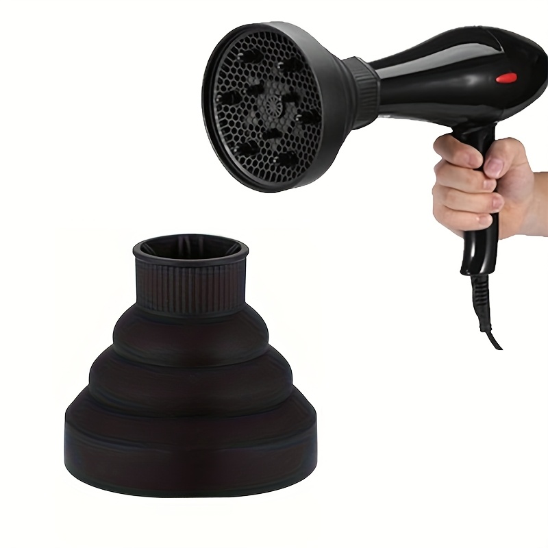 E-shop Tragbarer und leichter Reise-Fön-Diffusor, kompatibel mit den meisten Düsen, professionelles Werkzeug für einfache Lagerung und Styling,
