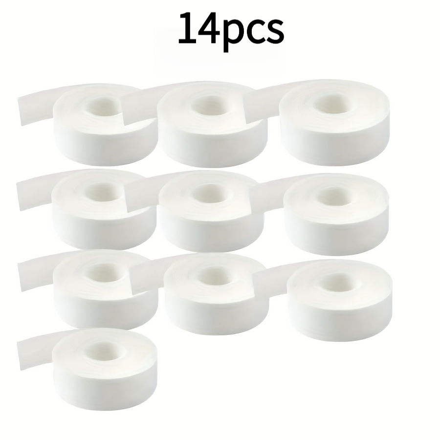 TEMU 14-pack Shirt Collar Protectors, Invisible Self-adhesive Collar Guards, Shirt Collar Liners And Hat Sweat Pads, Prevents Sweat Stains