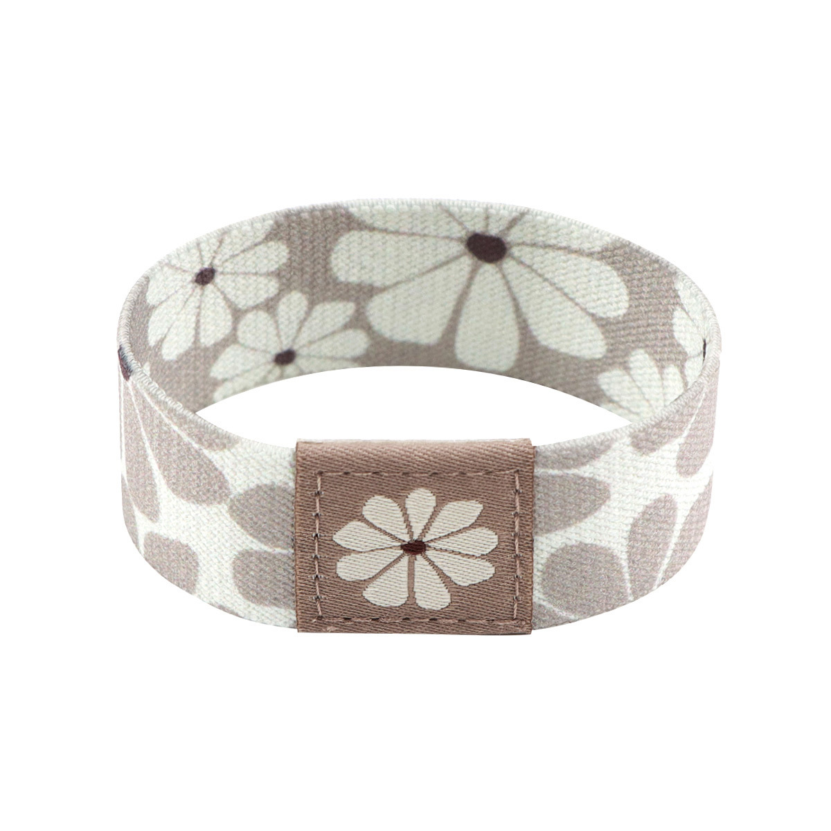 E-shop 1 Stück Blumenmuster Süßes Armband Armbänder auf der Hand Stretch Handgelenkband Armband für Frauen Armreifen Mode Additions