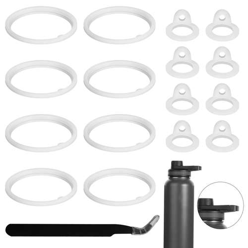 Silicone Water Bottle Lid Plugs - Non-Spill, Air-Tight Seals For Various Bottle Types