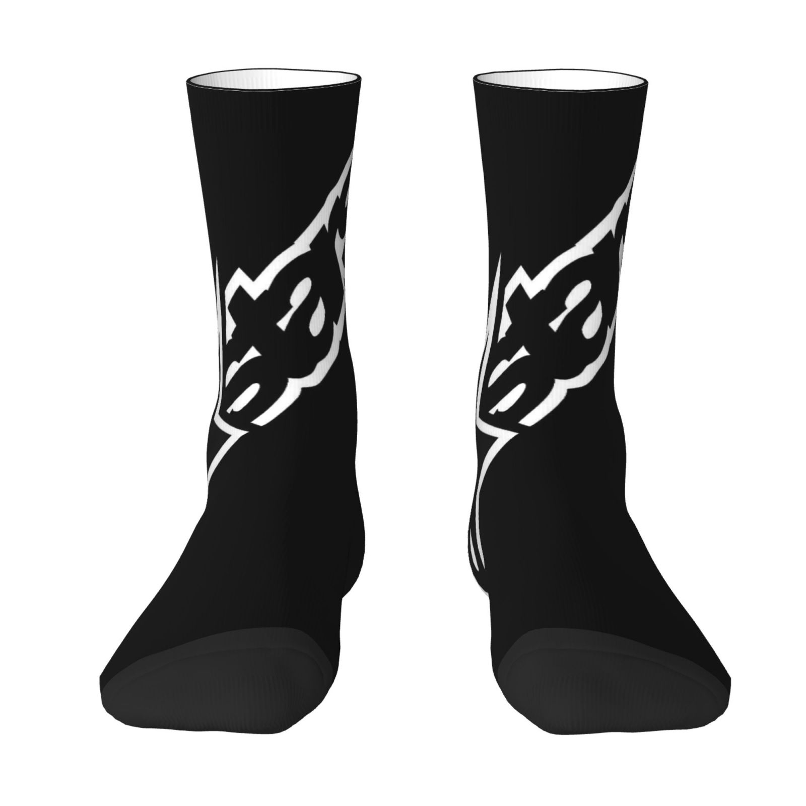 E-shop 1 Paar Herren Socken mit Segler-Print, Motorrad- Geschenk Socken, Trendige Auffällige Alltagssocken, Bequeme Atmungsaktive Individuelle Trendy