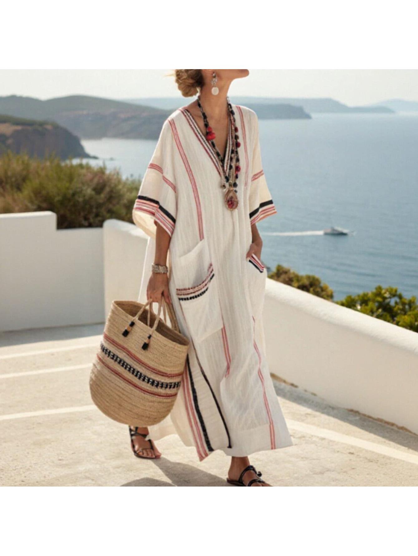 flowing summer dresses sold on Temu United States