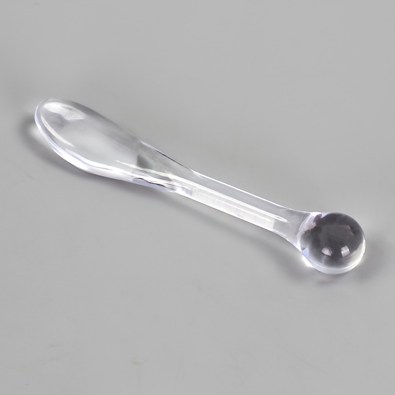 Transparent Cosmetic Spoon, 1pc - Multi- Stirring Tool For Creams, Masks, And Skincare Products, Other Durable Materials, Unscented, Enhances Product Absorption