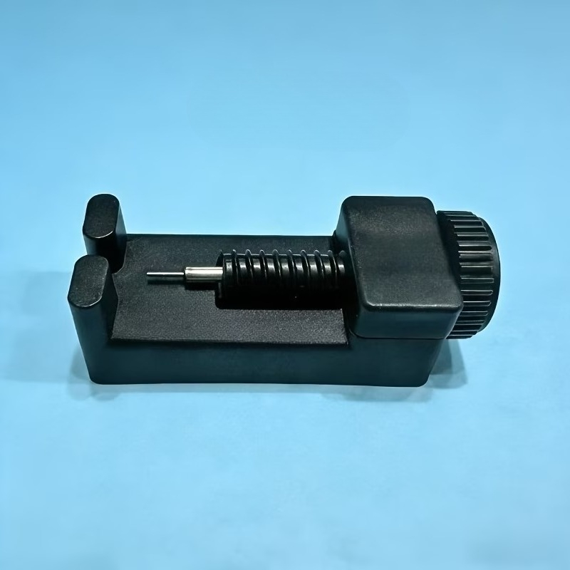 TEMU 1 pieza Herramienta manual multifuncional de plástico para reparación de relojes; Mini extractor de correa de reloj; Ajustador de correa de