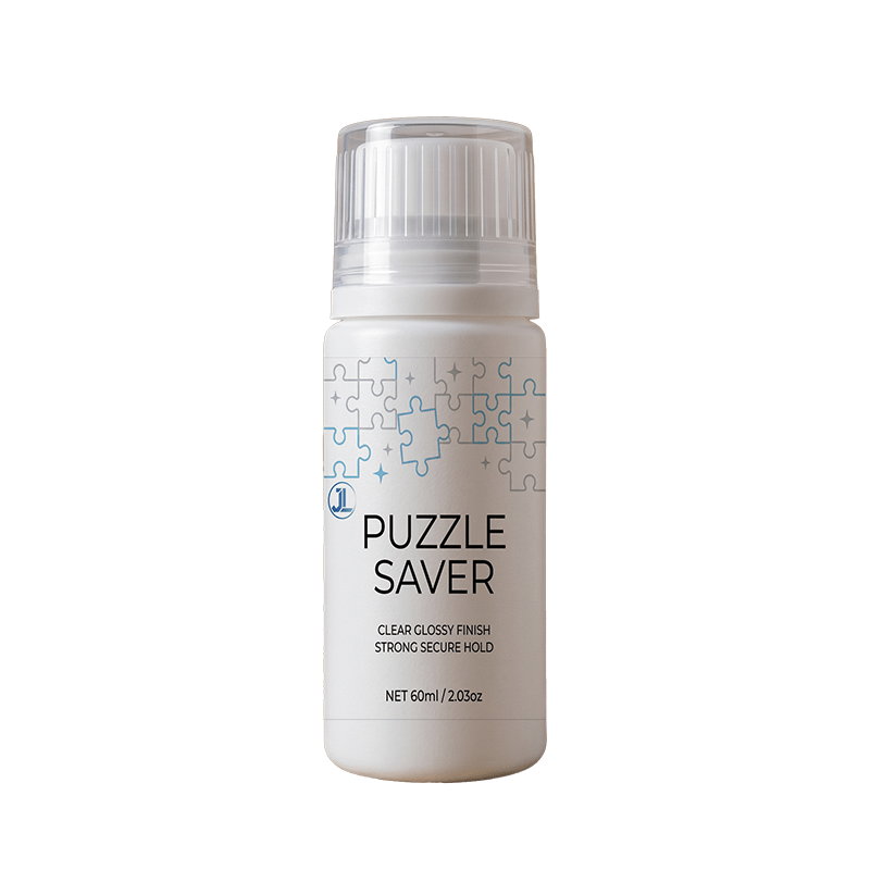 Premium Puzzle Glue And Sealer - Applicator, Quick-drying Clear Coating For Framing And Wall Display, Permanent Jigsaw Puzzle Protector Compatible With All Cardboard Puzzles