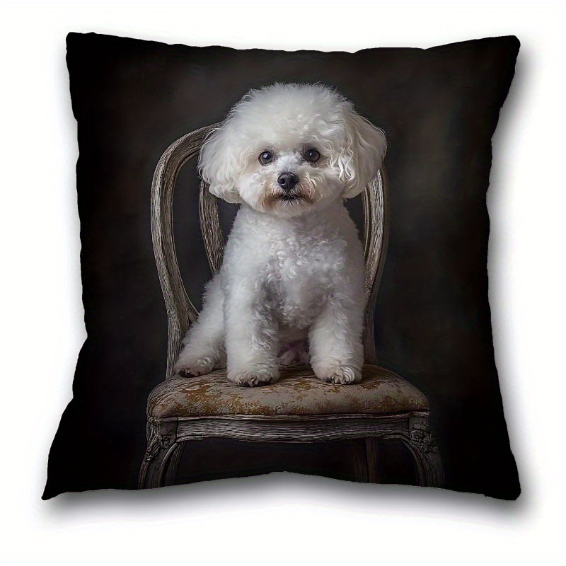 Peluche Cojin Perro Triste 1pc Almohada Peluche Estampado Cachorro