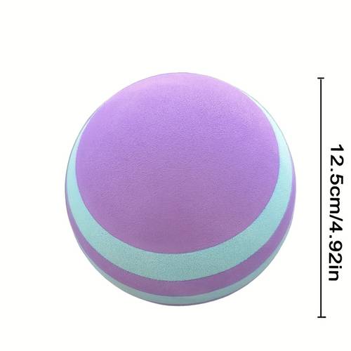 4 92 inch sturdy foam massage ball for deep tissue release and precise pressure a yoga and fitness recovery tool designed to relax trigger points in the neck and enhancing flexibility with a portable design