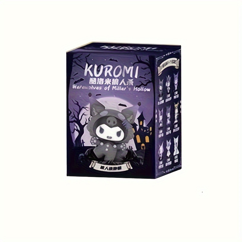 TEMU [authorized] Kuromi Werewolf Series Collectible Action Figures - Cute Surprise Toys, Durable Plastic Material, High-value Design