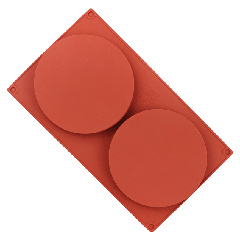 Image of 1pc Round Silicone Mold For Baking Mousse Cake, 3d Silicone Baking Mold, Suitable For Cake, Brownies, Molds, For Pastries, Ice Cream, Cakes, Easy Demolding Food Grade