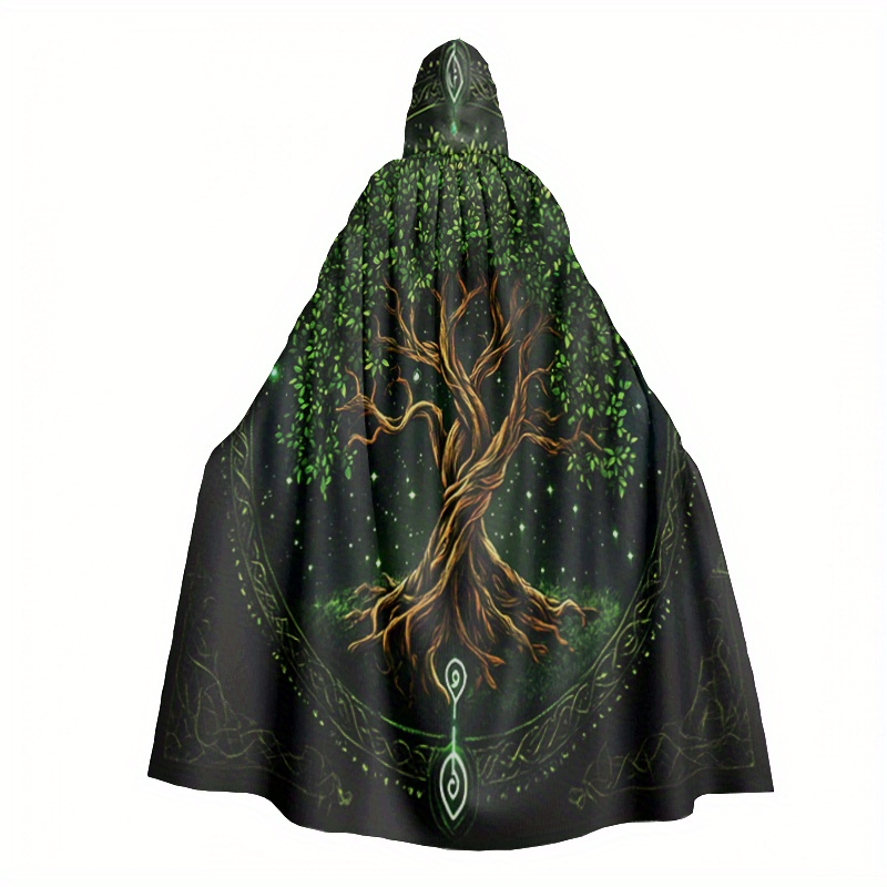 green cloak sold on Temu United States