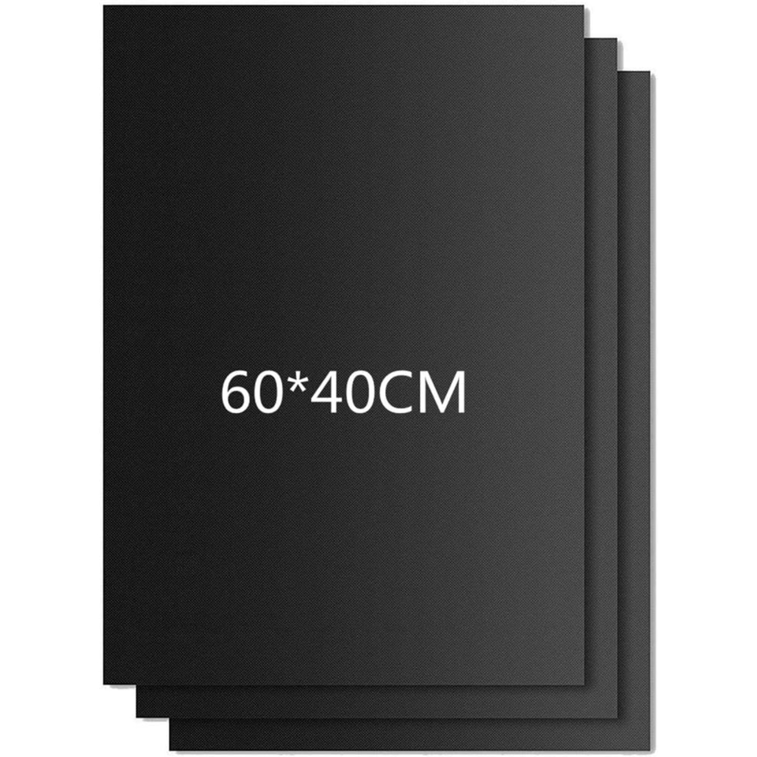 3pcs Bbq Grill Mats, 60 X 40 Cm, Reusable And Baking Mats With Coating For Grill And Oven, Extra Large Grill Mats