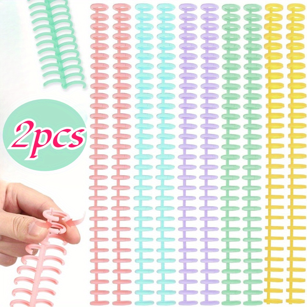 combing for for spine 2pcs comb binding spine plastic binding combs spine easy