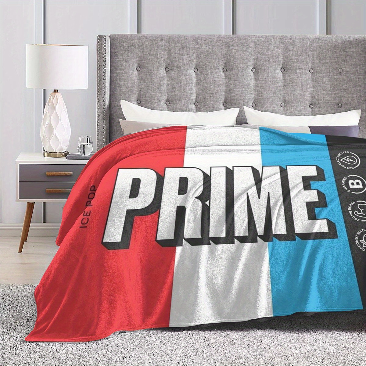 

Luxurious Ice Pop Prime Blanket - , For All | Couch, Bed, Travel & Camping | Ideal Holiday Gift, Nap Blanket, Multipurpose Home Decor