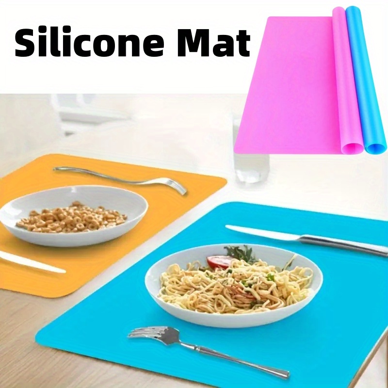 

Extra-large Silicone Kitchen Mat - Heat Resistant, Non-slip & For Cooking And Food Prep -