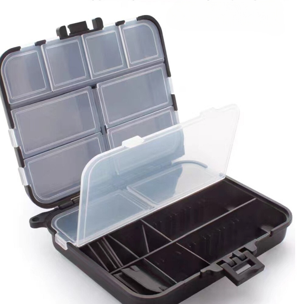 TEMU Light Weight Double Sided Mini Fishing Box, Store Fishing Hooks And Bait, A Smart For Fishing Tackle Storage