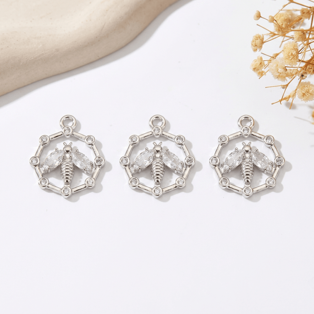 3pc Light Luxury Individual Bee Pendant Jewelry Set