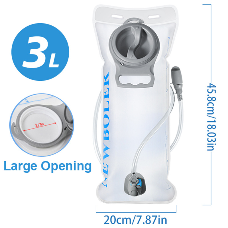 TEMU NEWBOLER 1.5/2/3L Sac d'hydratation étanche à dégagement rapide - Idéal pour le cyclisme, , le camping et la randonnée - hydraté !