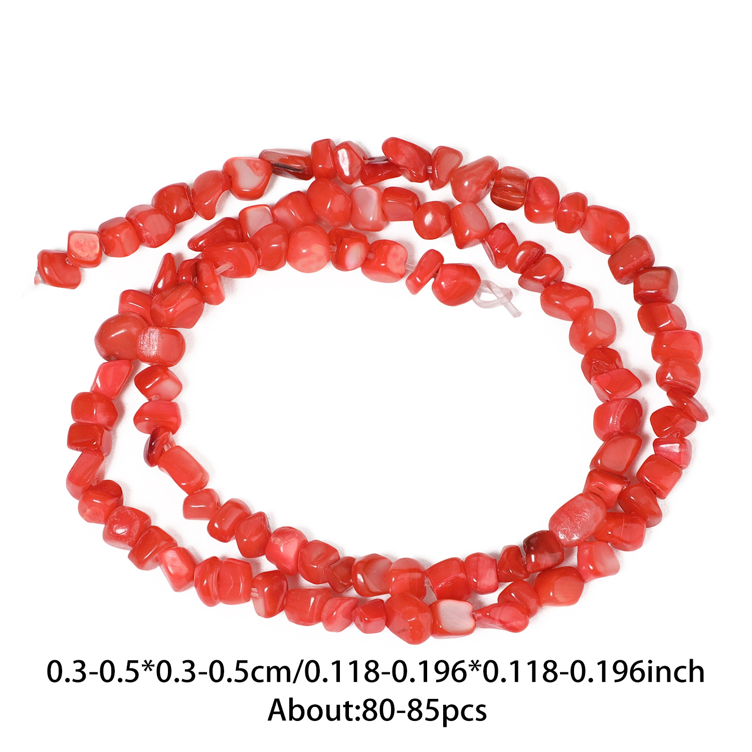 TEMU Cuentas de piedra natural de 3-5 mm para hacer joyería DIY - Forma irregular con base para pulseras, collares, aretes, artesanías, regalos para