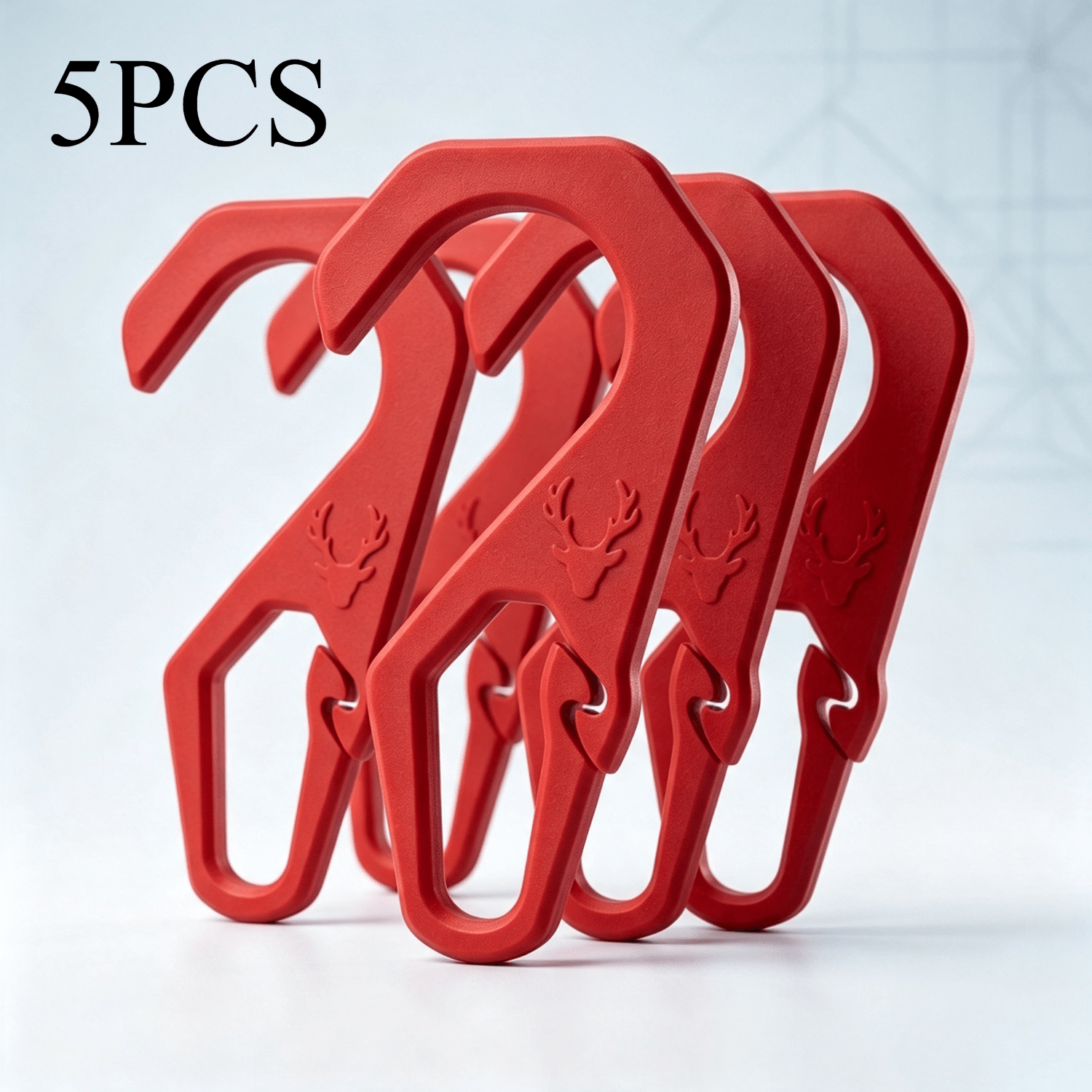 TEMU 5pcs Ladder Mount Utility Hooks, Practical Accessory For Wall And Roof Renovation Work, Reduce Repeated Up And Down Climbing On Ladders,