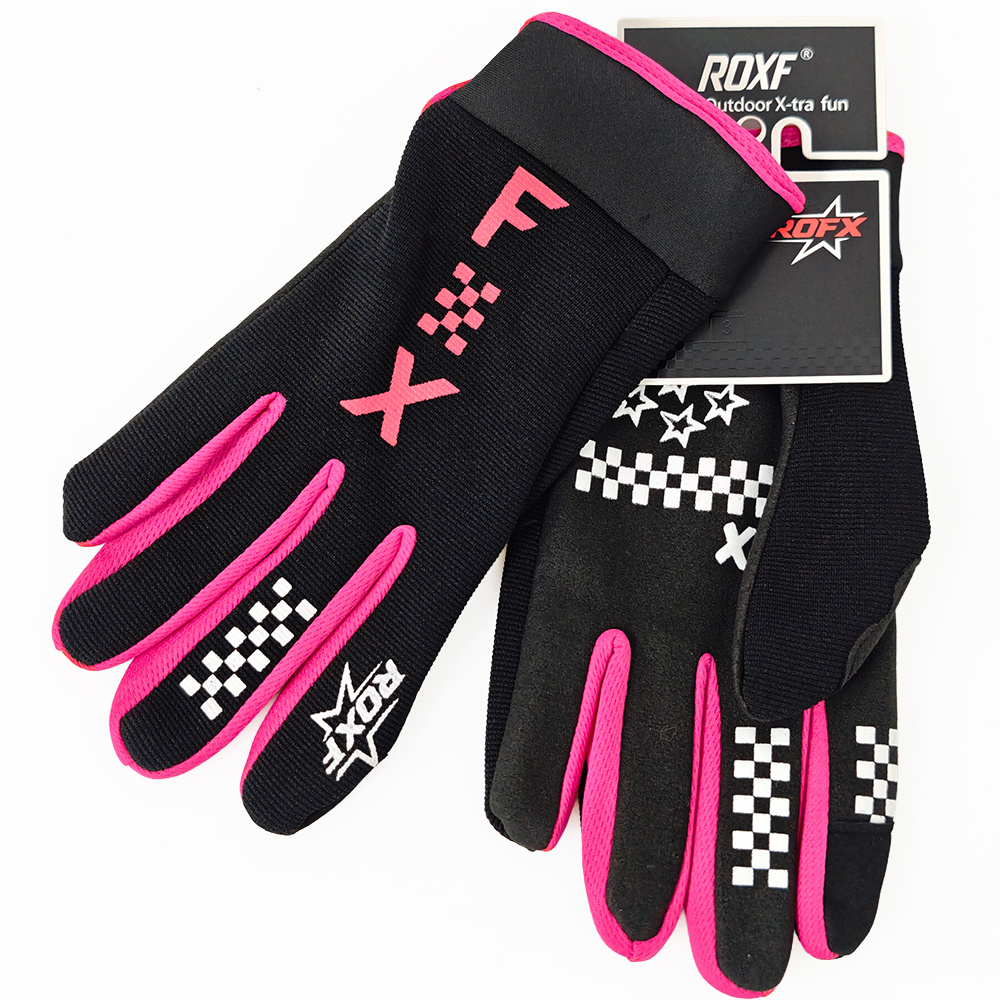 TEMU A Pair Of Multicolored, Non-slip Full-finger Cycling Gloves; Unisex Cycling Gloves In A Color-; All-purpose Gloves Suitable For Outdoor Sports;