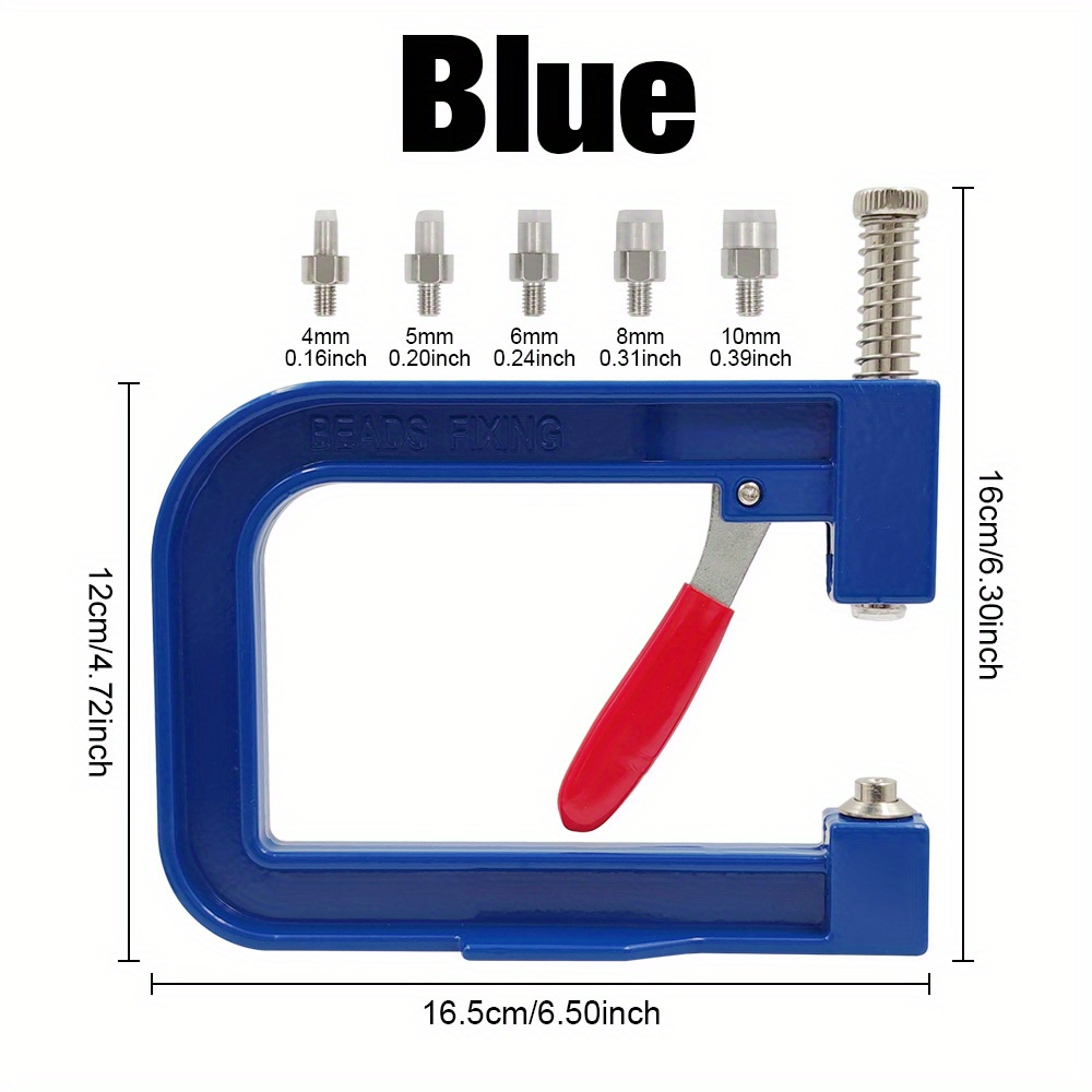 Pearl Setting Machine Hand Press Pearl Setting Tools Handheld DIY Pearl  Beading Tool For Pearl Bead Rivet Fabric Fixing Machine