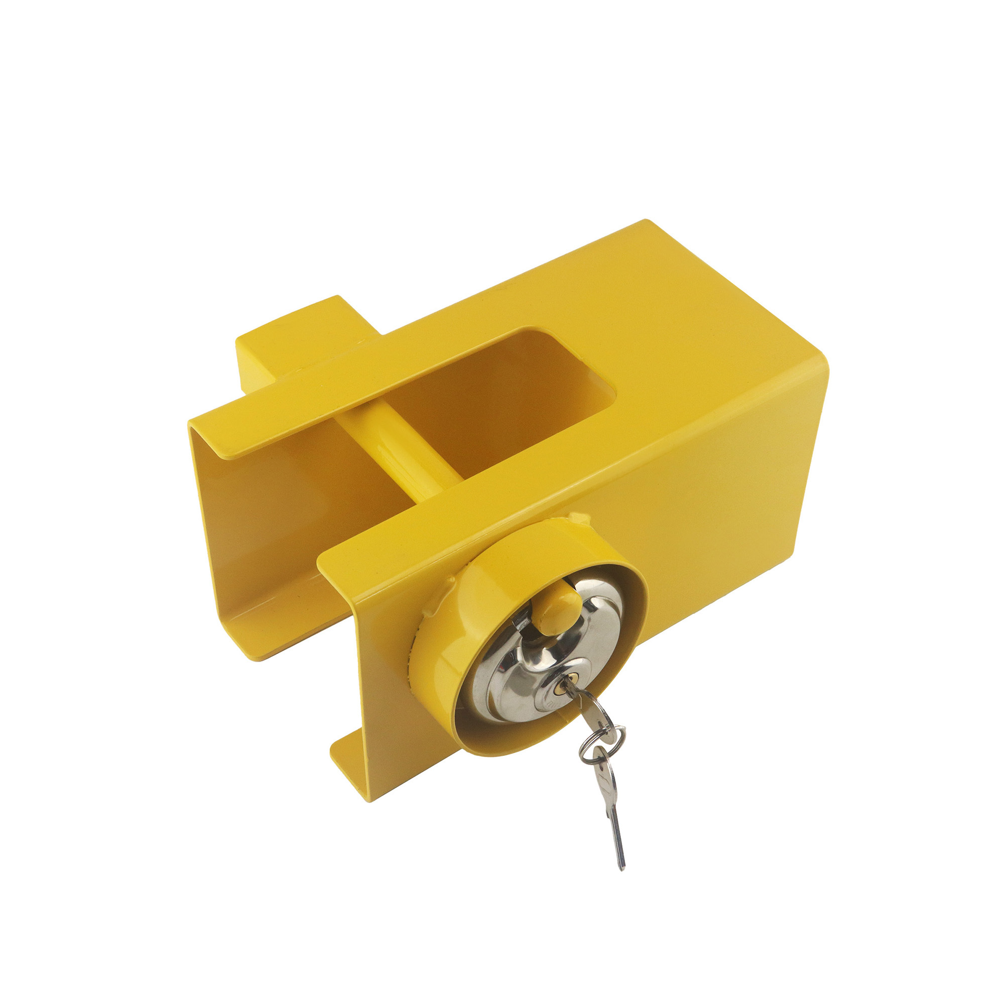 1pc Trailer Coupler Security Lock, Anti Theft Hitch Lock With Keys For Trailer Rv